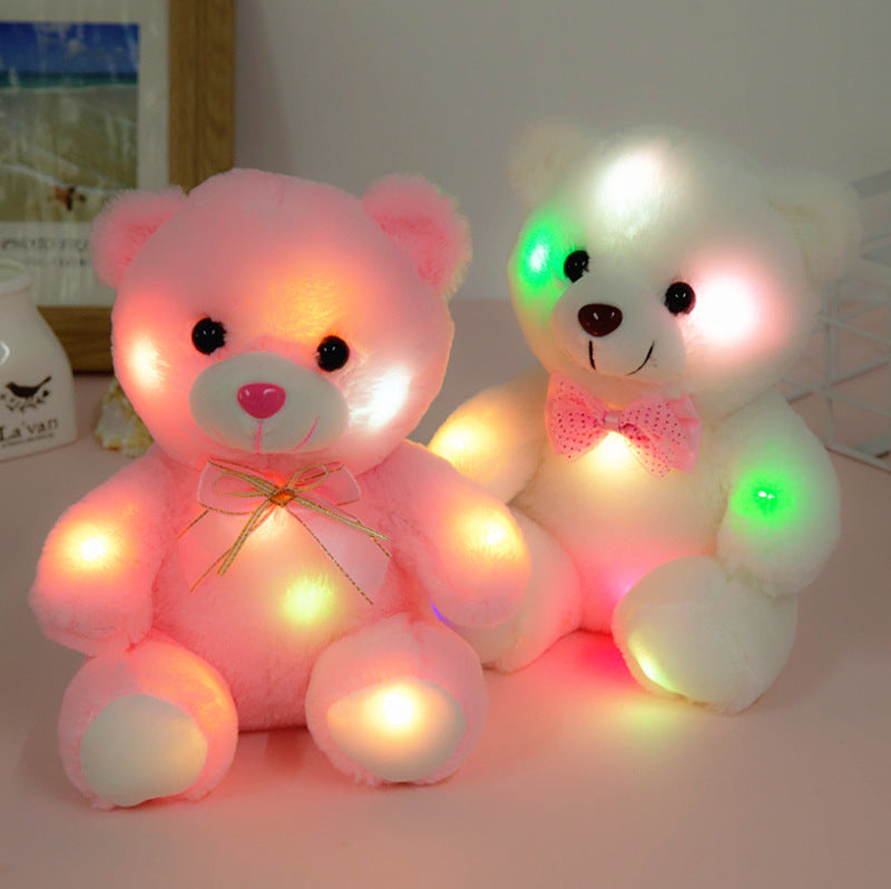 Glowing Bear Toy Cute Colorful Teddy Panda
