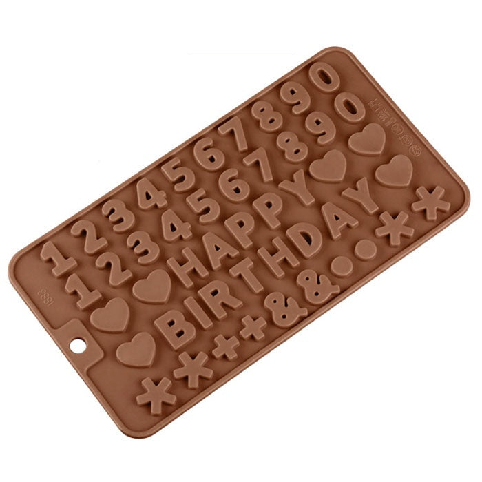 Silicone Chocolate Brown Love Heart Mold Gift Box