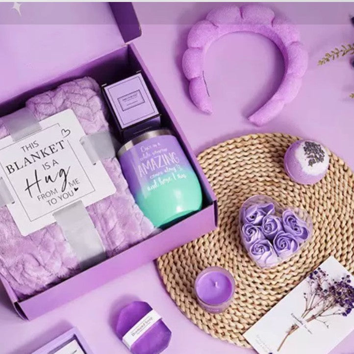 Aromatherapy Candle Bath Set Gift Box