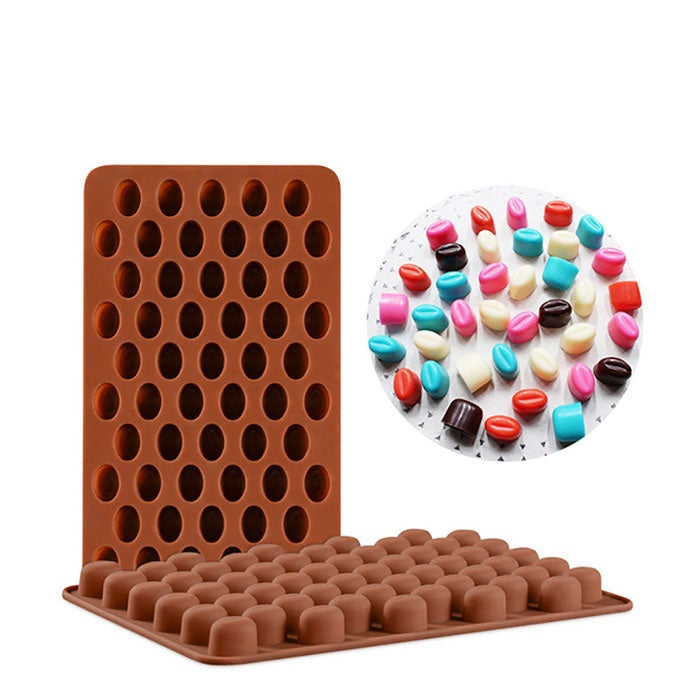 Silicone Chocolate Brown Love Heart Mold Gift Box