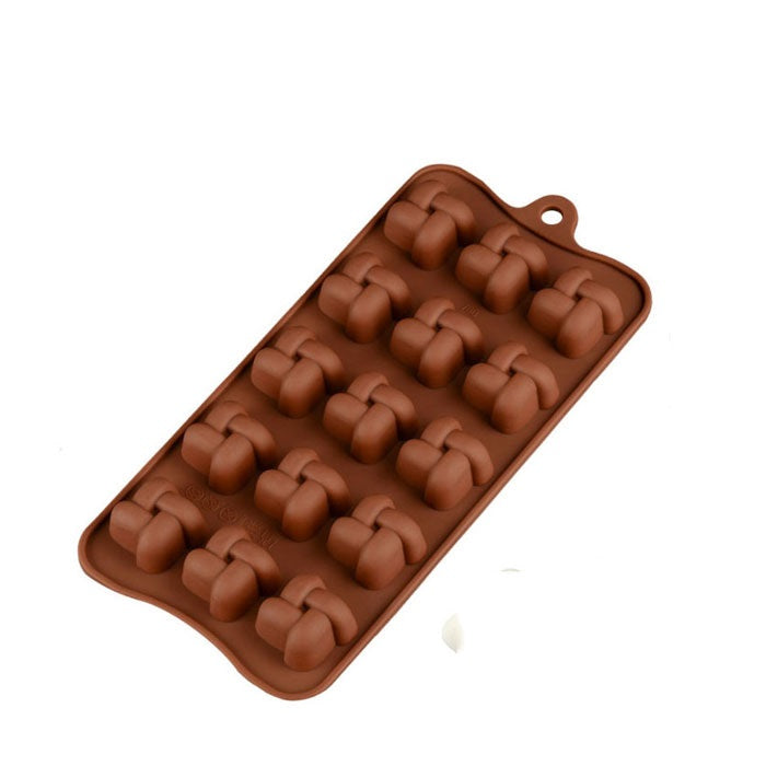 Silicone Chocolate Brown Love Heart Mold Gift Box