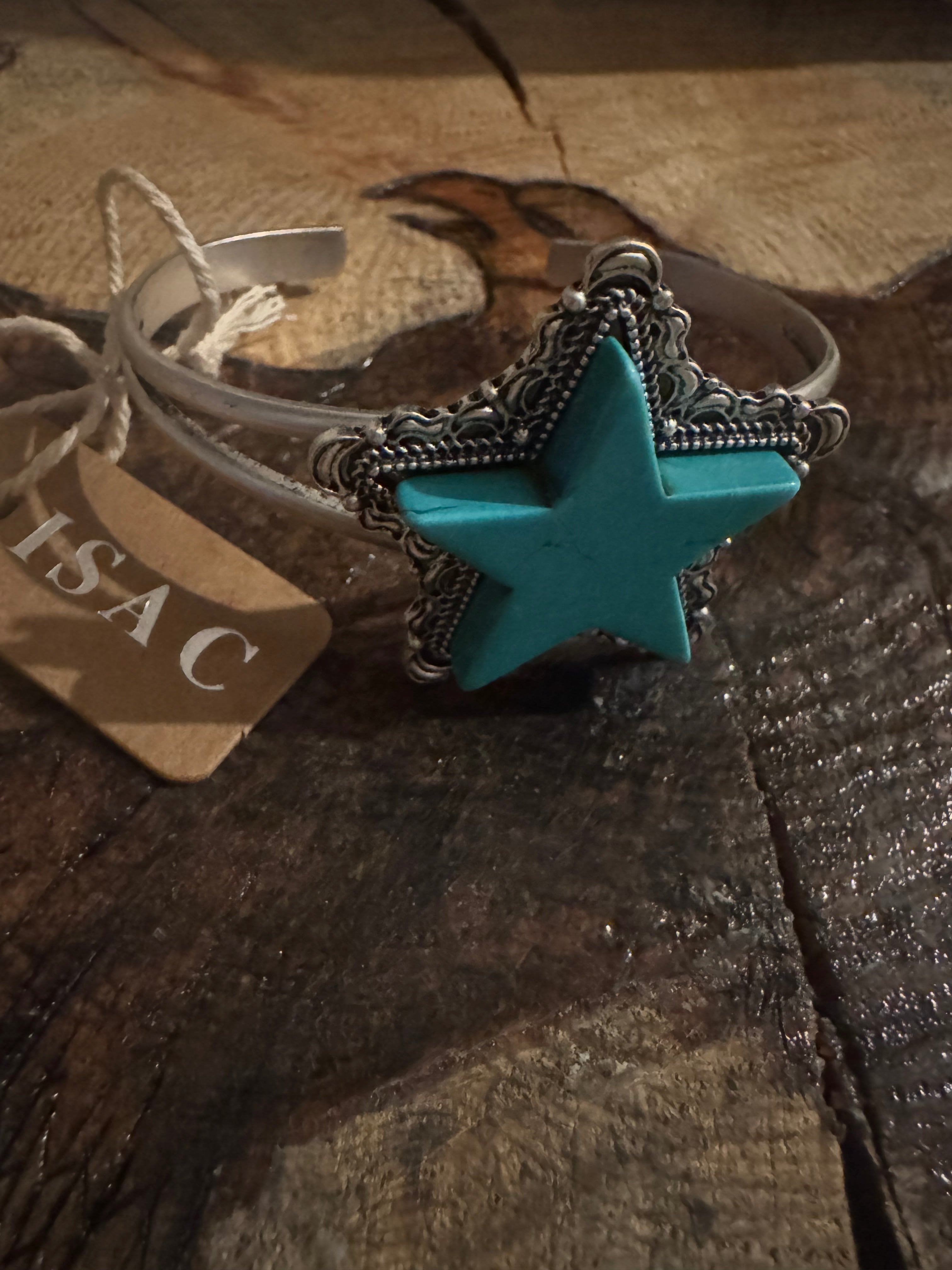 Star Turquoise Cuff