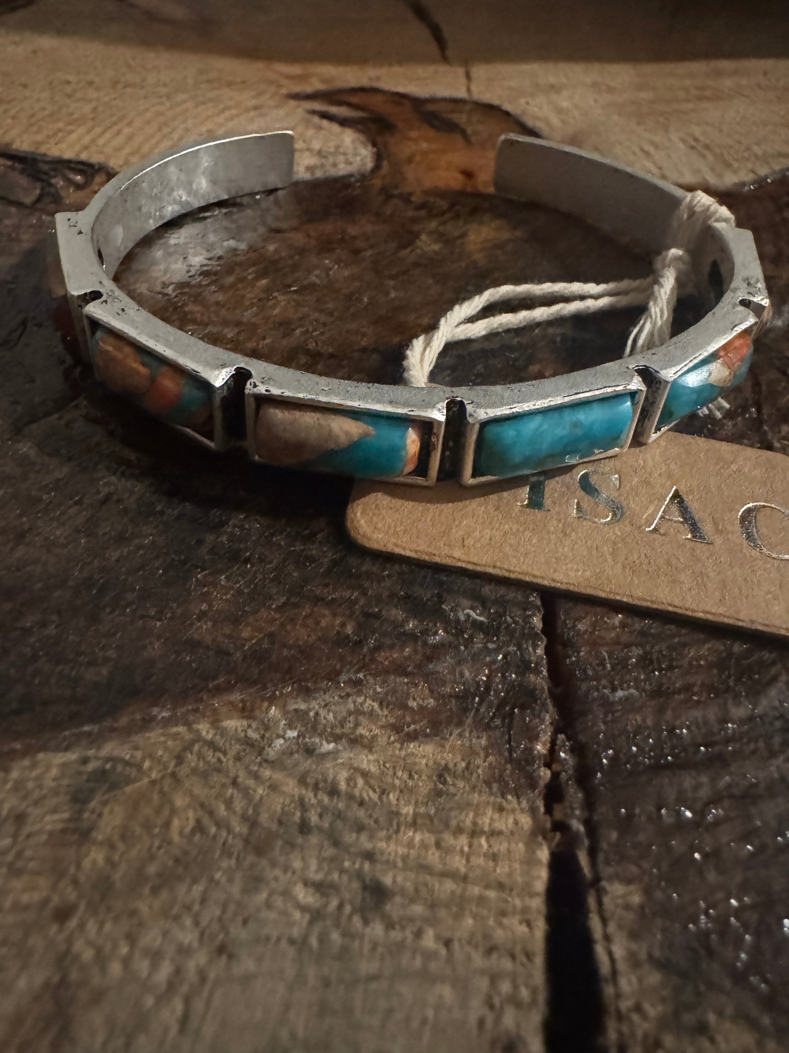 Bar Gemstones Cuff