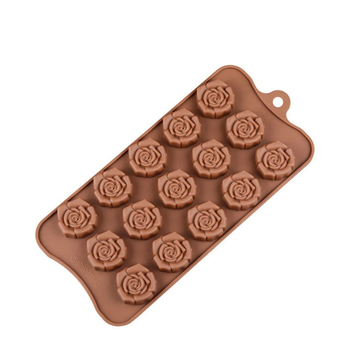 Silicone Chocolate Brown Love Heart Mold Gift Box