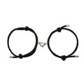 Simple Nylon Love Magnetic Bracelet