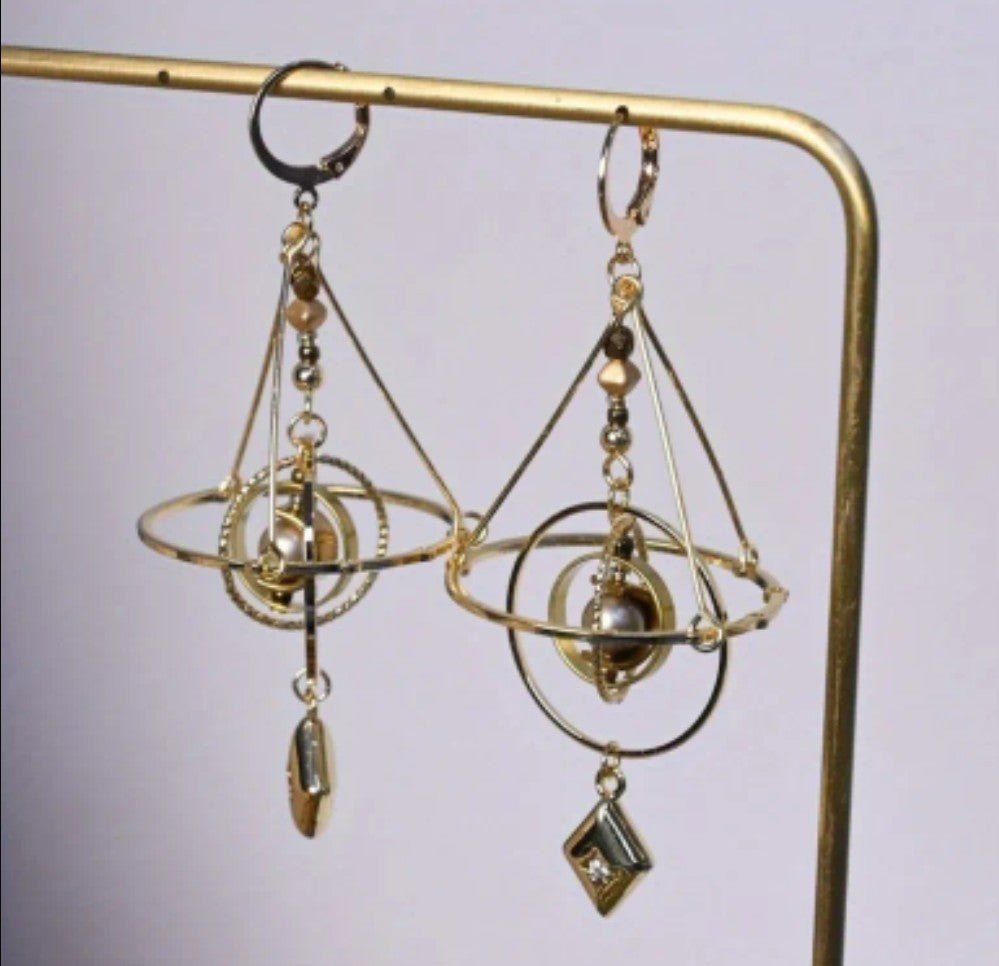 Celestial Planetary Earrings