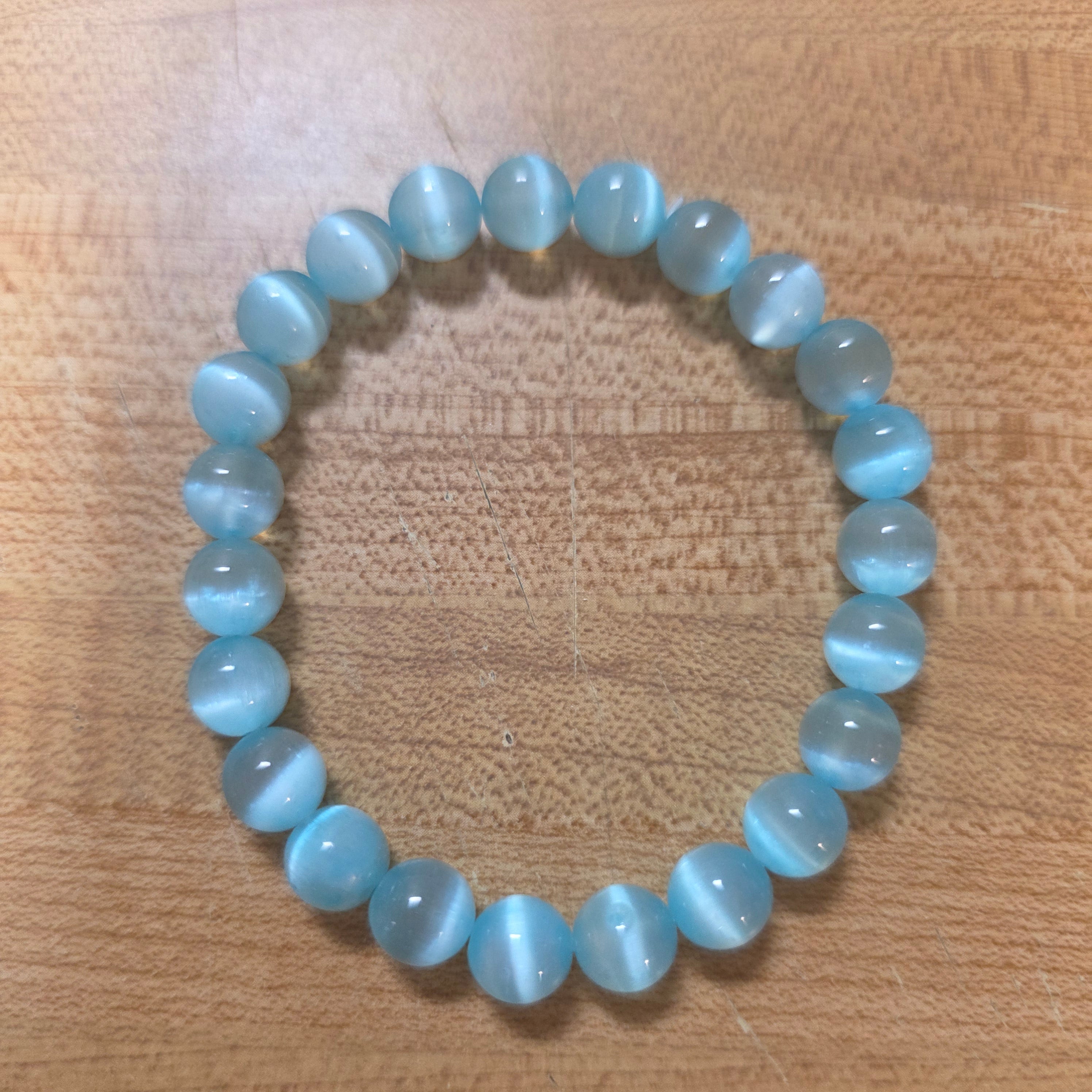 Rainbow selenite beads 🌈