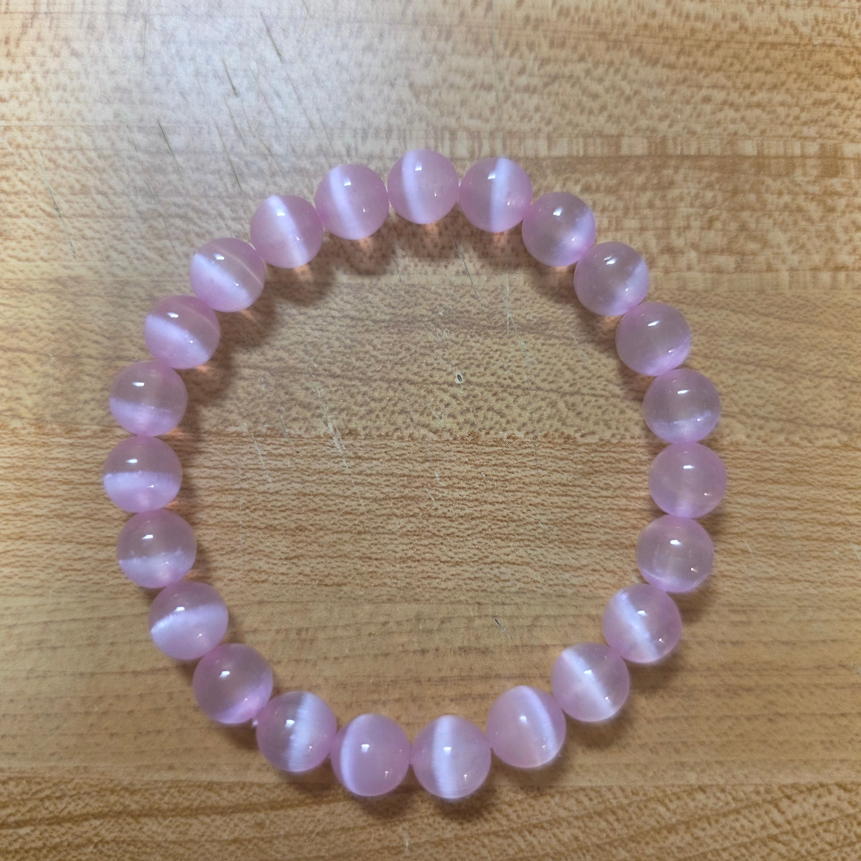 Rainbow selenite beads 🌈