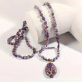 Tree of Life Amethyst Necklace